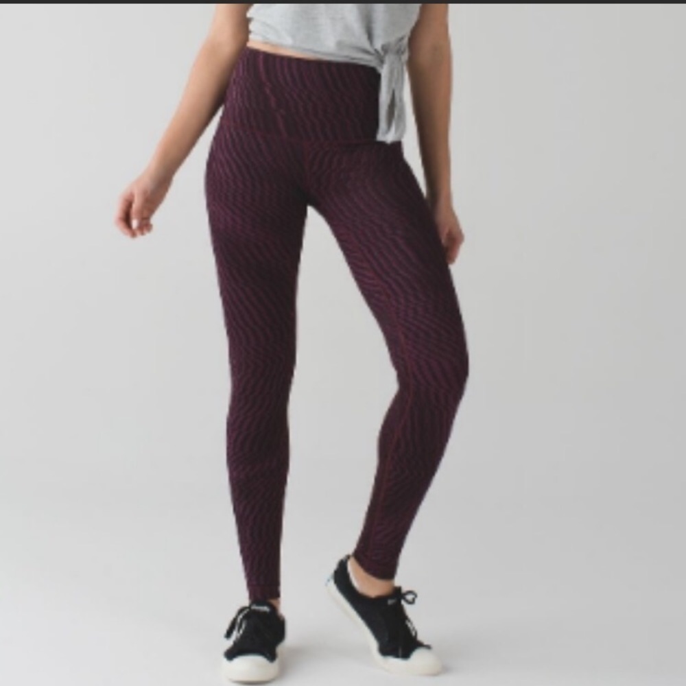 🍋Rare Lululemon High Rise Wunder Under ah.